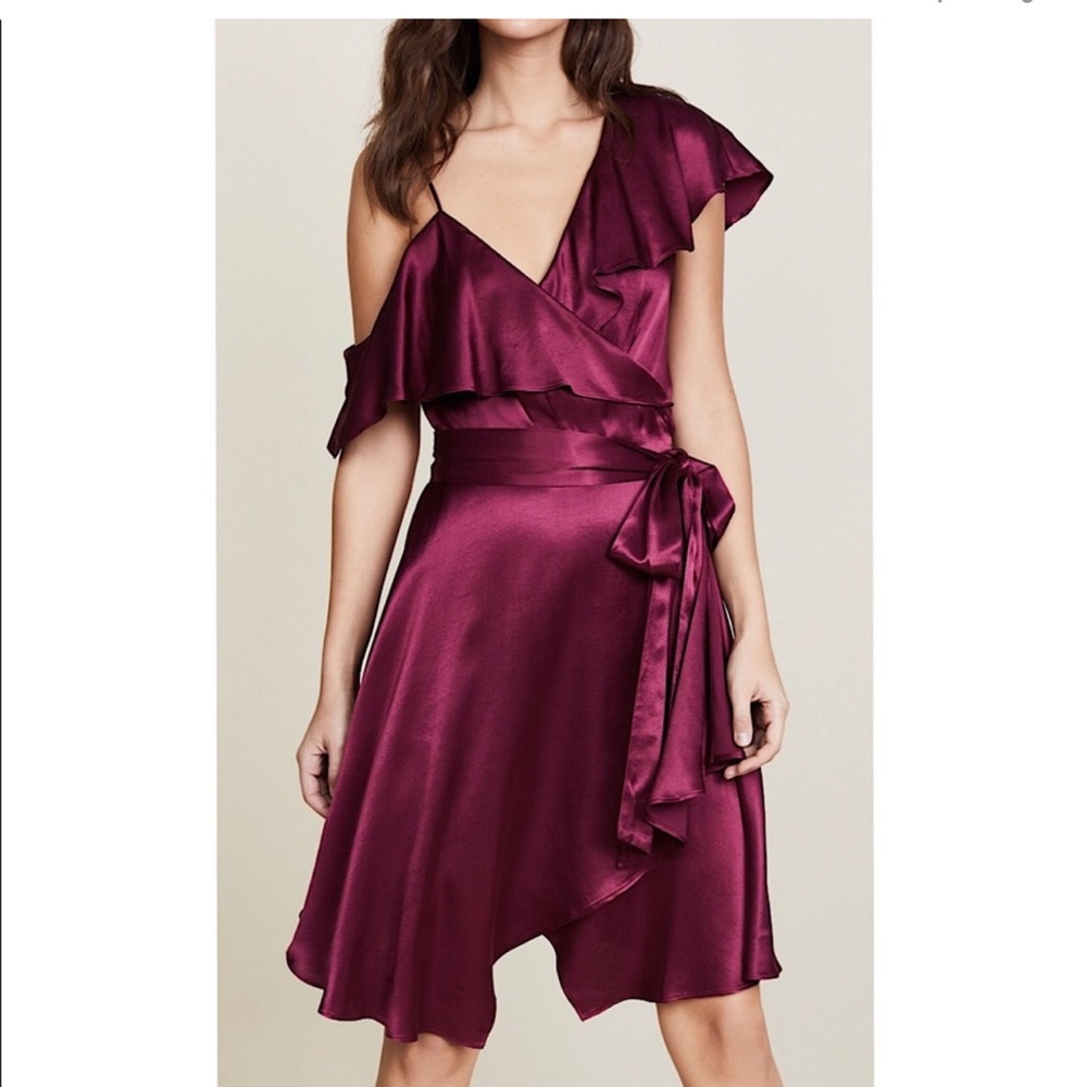 WAYF Rachelle wrap dress